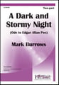 A Dark and Stormy Night Two-Part choral sheet music cover